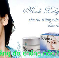 3 Mặt nạ trắng da chống lão hóa Mask Baby Skin, Giá 450k,tặng 01hộp tắm trắng 265K