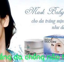 4 Mặt nạ trắng da chống lão hóa Mask Baby Skin, Giá 450k,tặng 01hộp tắm trắng 265K