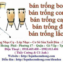 6 Cho thuê trống nhạc - trống đội, trống cajon, trống bongo, trống conga..