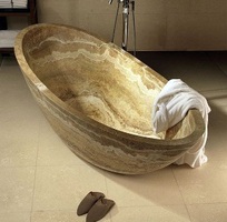 4 Phá cách với thiết kế bồn tắm bằng đá tự nhiên