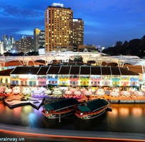 Clarke Quay - điểm du lịch giải trí nổi tiếng tại Singapore