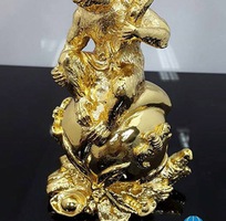 Tượng Khỉ Phong Thủy Mạ Vàng - Quà Tặng Độc