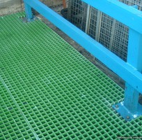 1 Tấm sàn grating, bậc thang chống trượt frp, nắp mương thoát nước composite