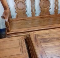 5 Bộ bàn ghế salon tay 12 gỗ cẩm lai 6 món