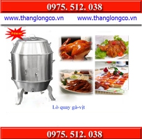 Lò quay gà vịt dung than,lu quay vịt inox giá tốt nhất hà nội