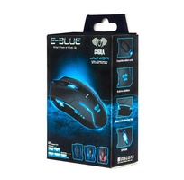 2 Mouse Eblue Cobra II EMS151BK Optical USB Black