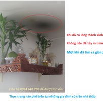 3 Tấm chống khói ban thờ khi thắp hương