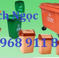 4 Giá thùng rác 660l nhựa HDPE, thùng rác 660l, 1000l nhựa composite