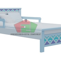 1 Giường đơn bằng gỗ cho trẻ em đẹp tại Tp.HCM