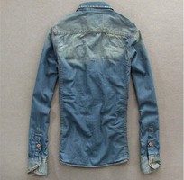 9 Áo sơ mi denim nam Soda11001 480k