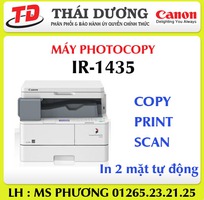 Máy photocopy đa năng Canon IR-1435 khổ A4, thiết kế nhỏ gọn.