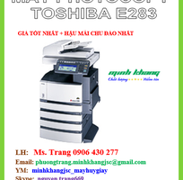 2 Máy photocopy Toshiba e-Studio 283, Toshiba e-Studio 282 hàng kho mới 92 giá tốt nhất