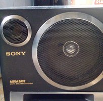 1 Radio, cassette Sony Nhật CFS-1110S cổ, loại 3 cục rời, Megabass