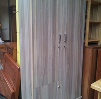 1 Tủ áo gỗ công nghiệp 90 cm màu ngoc lam