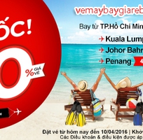 Vé máy bay khuyến mãi hè giảm 50 của Air Asia