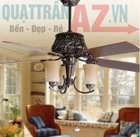 1 Quạt trần đèn trang trí Mountain Air QAZ-7082 - Phong cách tân cổ điển