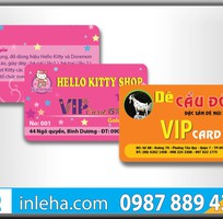 8 In thẻ nhân viên, thẻ hội viên, thẻ VIP, thẻ xe, giá rẻ