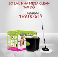 Bộ Lau Nhà Mega Clean 360 Độ