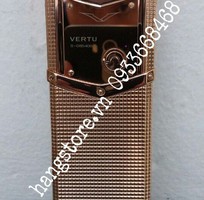 1 Vertu Signature S Design Clous de Paris Red Gold  Khuyến mãi kèm bao da