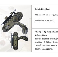 6 Khóa cửa gỗ nhập khẩu