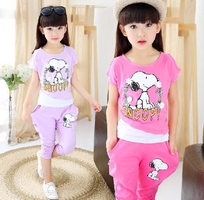 Bán Buôn Đồ Bộ Cho Bé Gái Chất Cotton Cực Đẹp