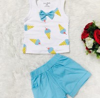 2 Bán Buôn Đồ Bộ Cho Bé Gái Chất Cotton Cực Đẹp