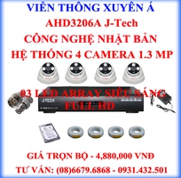 Hệ Thống 4 Camera AHD-JTECH-3206 1.0MP