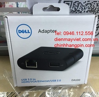 4 Bộ chuyển đổi Dell Adapter - USB 3.0, USB-C to HDMI/VGA/Ethernet/USB 2.0 DA100, DA200