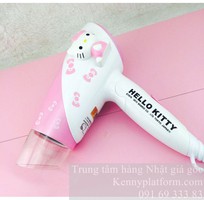 2 Bán buôn hàng Nhật giá gốc - Máy sấy tóc Hello Kitty 1800 W