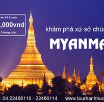 2 Du lịch Myanamar- Hành hương chiêm bái đất Phật