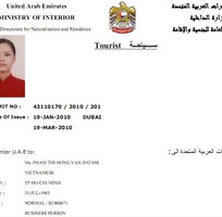 Chuyên duyệt công văn visa viet nam 6TNL, 1NNL, Gia hạn visa 6TNL, 1NNL, Visa đi Dubai ..