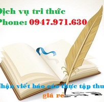 1 Viết luận văn, báo cáo thực tập tốt nghiệp thuê