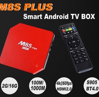 1 TV box android M8S Plus Chíp 905 Ram 2GB . Rom 16GB. HĐH 5.1.1