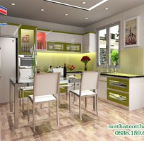 2 Thiết kế tủ bếp Acrylic cho phòng bếp lung linh, hiện đại - 2016