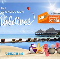 TOUR Thiên Đường Biển Maldives 5 Ngày 4 Đêm giá cực sock