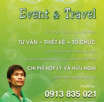 Nhận tư vấn - thiết kế- tổ chức event- du lịch