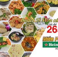 Buffet 265k tại nhà hàng tiêu chuẩn quốc tế