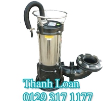 5 Máy bơm chìm hút nước thải có phaoNTP   Đài Loan  mã HSM250-1.75 26  T  1HP, HSM280-1.75 26  T  1HP