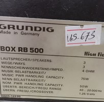 2 Bán loa Đức Grundig BOX RB500 loa ĐỨC germany 3 way nghe chi tiết