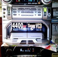 Dàn CD JVC Nhật, mắt đọc tốt, 4400w, 2 đường loa sub