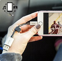 4 USB Lexar JumpDrive C20i cho iPhone, iPad kiêm cáp Lightning, mở rộng bộ nhớ cho iPhone, iPad
