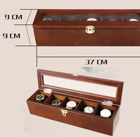 2 Bán hộp đựng đồng hồ automatic, gỗ, da