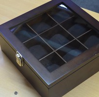 9 Bán hộp đựng đồng hồ automatic, gỗ, da