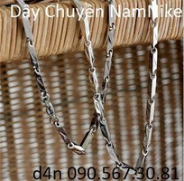 2 Dây Chuyền Inox Trơn - Nike - Adidas Cho Nam