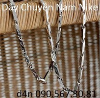 4 Dây Chuyền Inox Trơn - Nike - Adidas Cho Nam