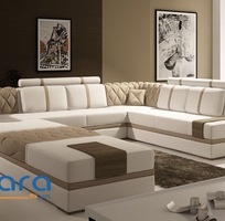 Sofa cao cấp màu xám trắng DARSP28