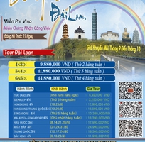 Tour Đài Loan 5N4D