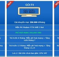 Khuyến mại lắp Internet - Truyền hình FPT tháng 6.2017 tại Hà Nội