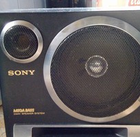 2 Đài radio, cassette Sony CFS-1110S Nhật cổ, Megabass, đang dùng tốt
