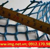 3 Lưới đánh cá polyester Nhật cũ, ô 1cm